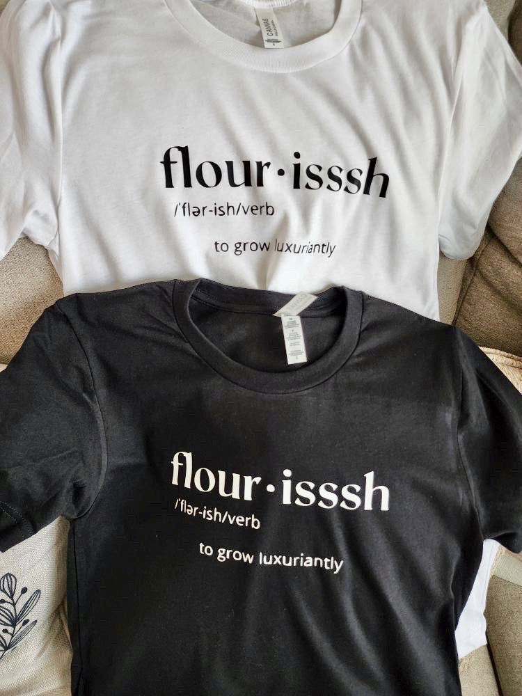 Flourisssh unisex tee