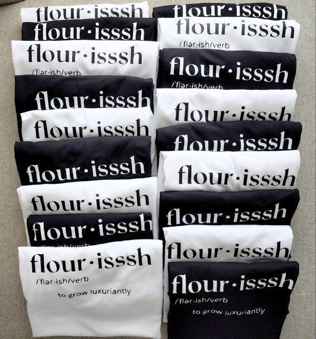 Flourisssh unisex tee